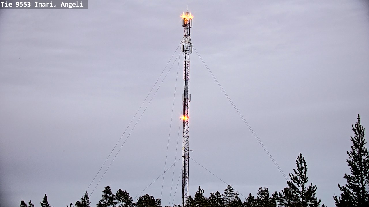 Kelikamerat Kuva Tie 9553 Inari, Angeli, Lintupuolivaara, Inari, Lappi