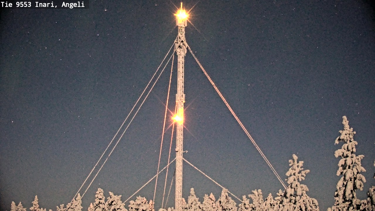 Kelikamerat Kuva Tie 9553 Inari, Angeli, Lintupuolivaara, Inari, Lappi