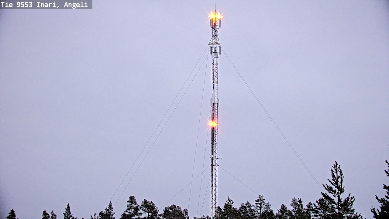 Kelikamerat Kuva Tie 9553 Inari, Angeli, Lintupuolivaara, Inari, Lappi