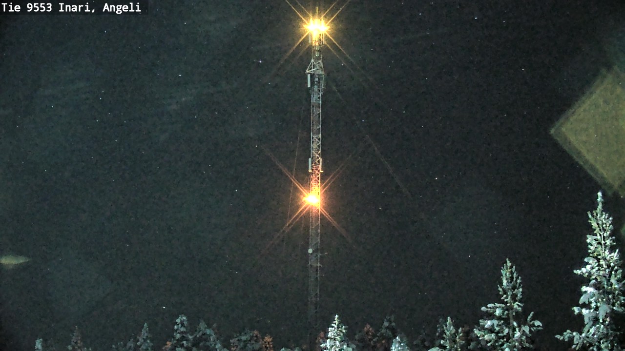 Weather Camera Image Road 9553 Inari, Angeli, Lintupuolivaara, Inari, Lappi