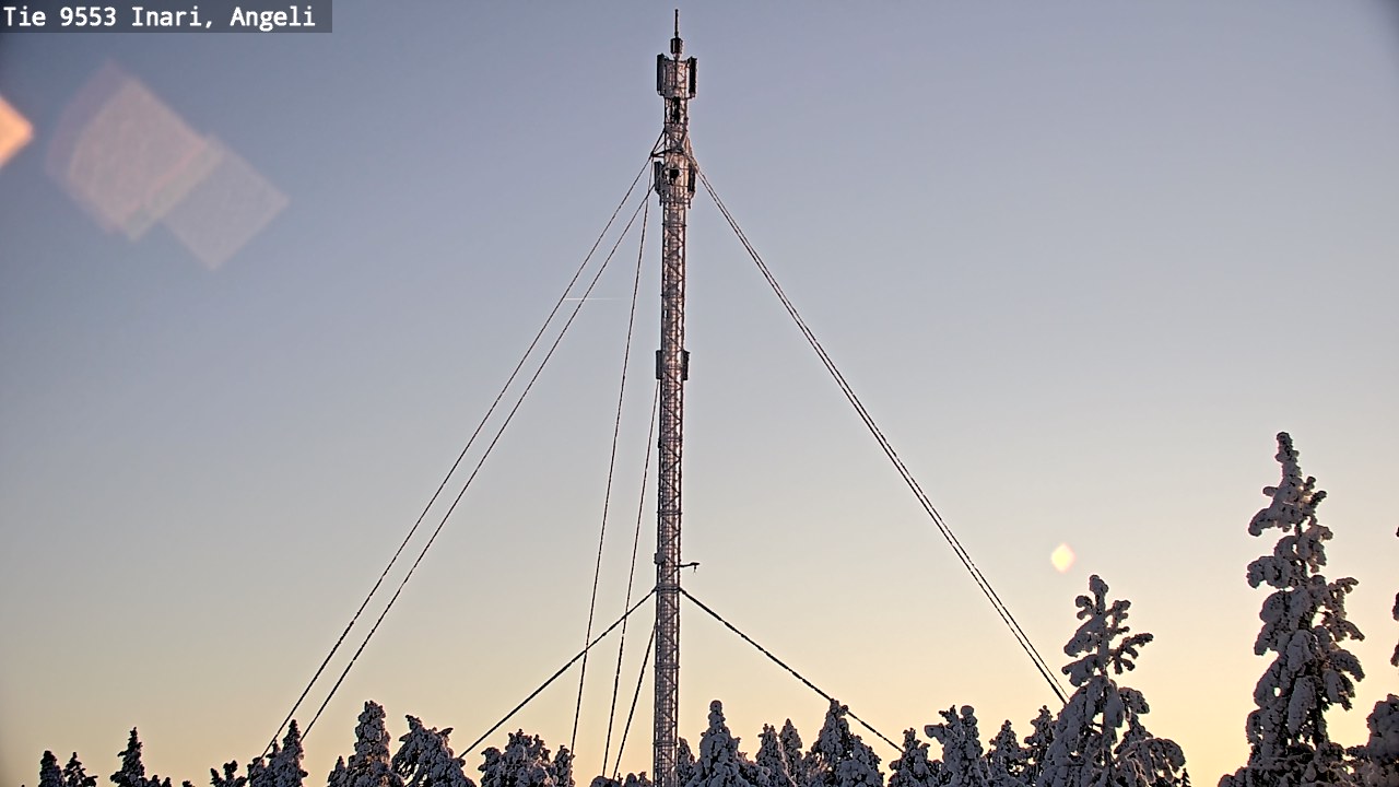 Kelikamerat Kuva Tie 9553 Inari, Angeli, Lintupuolivaara, Inari, Lappi