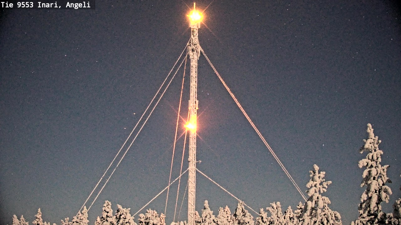 Kelikamerat Kuva Tie 9553 Inari, Angeli, Lintupuolivaara, Inari, Lappi