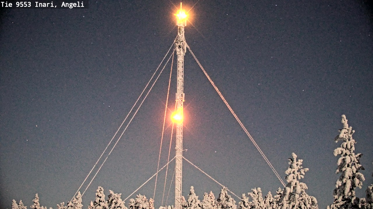 Kelikamerat Kuva Tie 9553 Inari, Angeli, Lintupuolivaara, Inari, Lappi