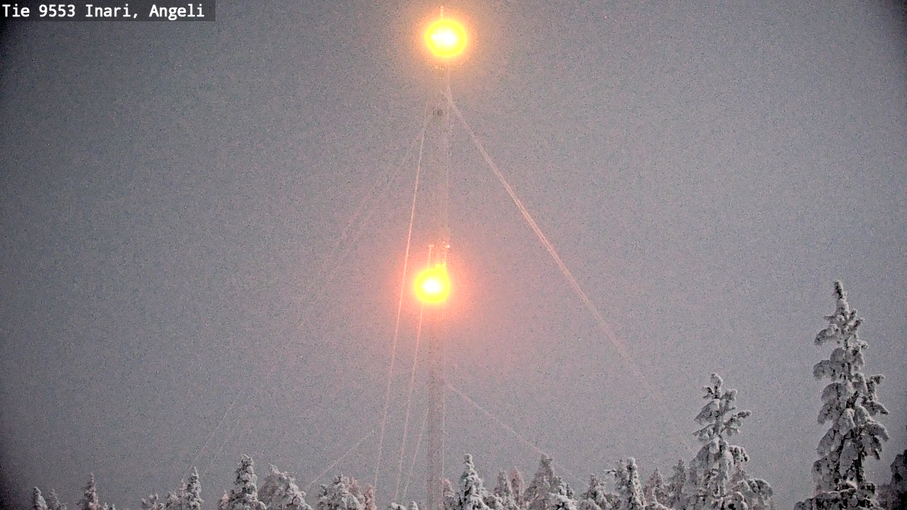 Kelikamerat Kuva Tie 9553 Inari, Angeli, Lintupuolivaara, Inari, Lappi