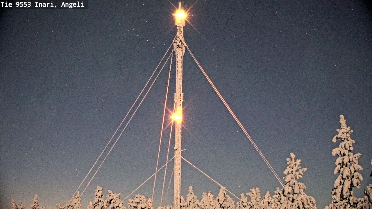 Kelikamerat Kuva Tie 9553 Inari, Angeli, Lintupuolivaara, Inari, Lappi