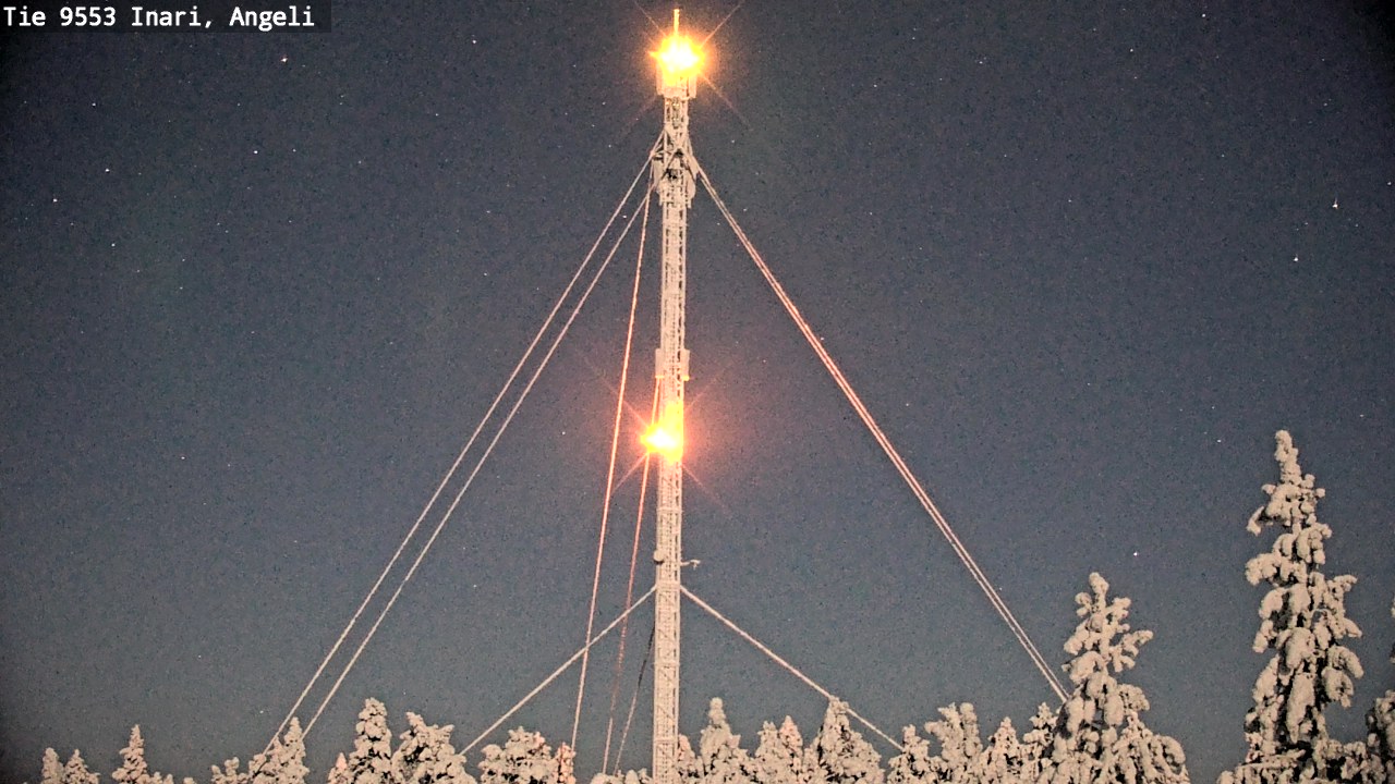 Kelikamerat Kuva Tie 9553 Inari, Angeli, Lintupuolivaara, Inari, Lappi