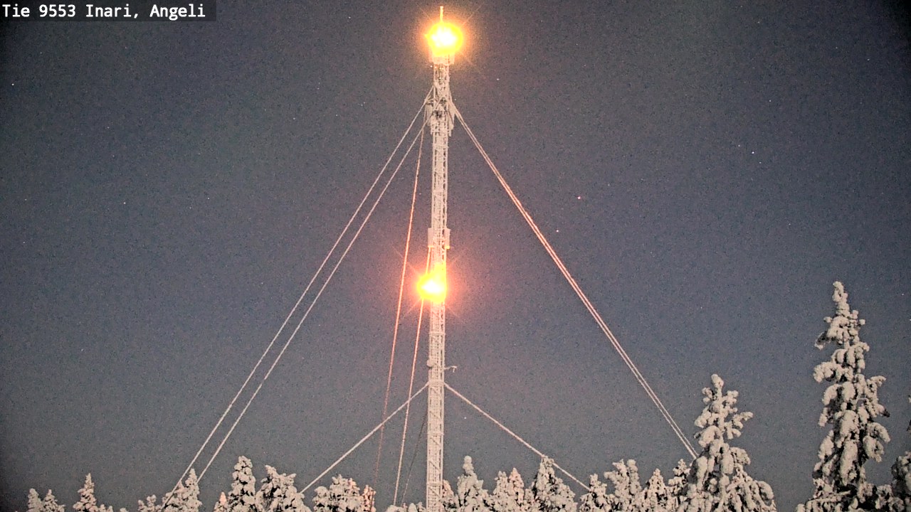 Kelikamerat Kuva Tie 9553 Inari, Angeli, Lintupuolivaara, Inari, Lappi