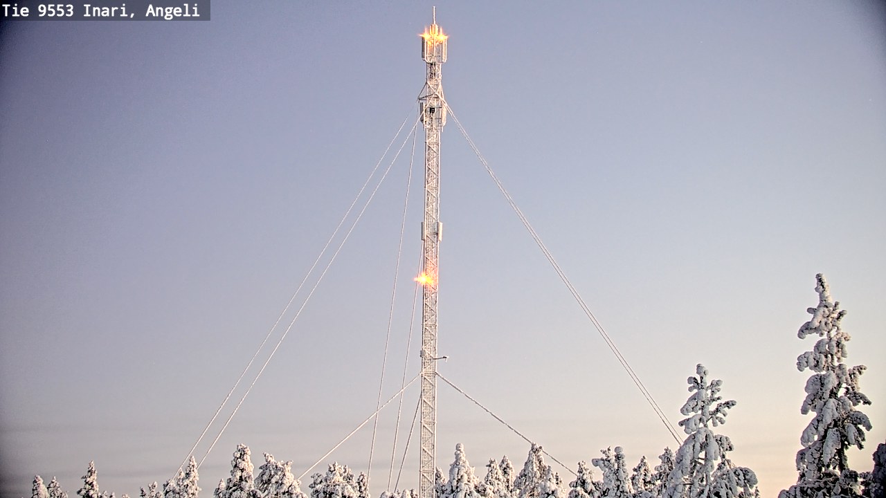 Kelikamerat Kuva Tie 9553 Inari, Angeli, Lintupuolivaara, Inari, Lappi