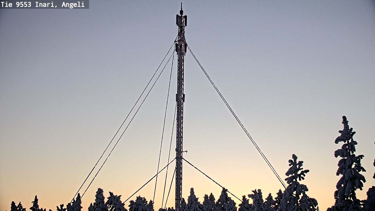 Kelikamerat Kuva Tie 9553 Inari, Angeli, Lintupuolivaara, Inari, Lappi