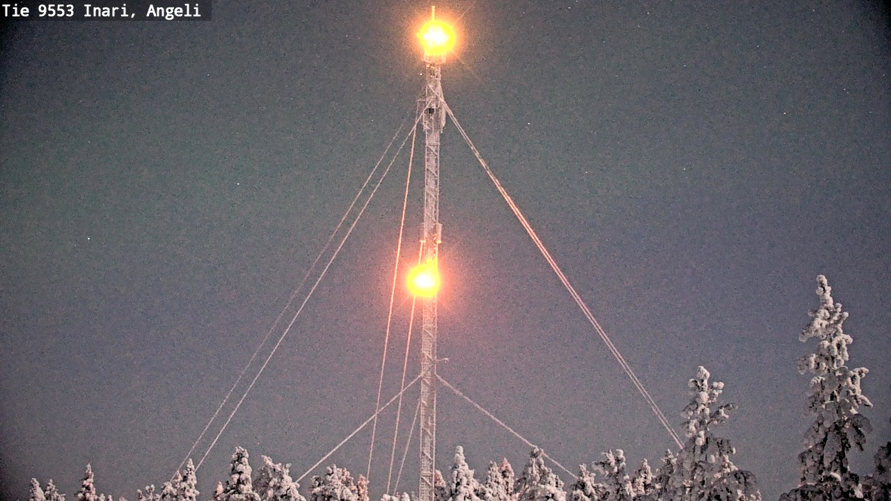 Kelikamerat Kuva Tie 9553 Inari, Angeli, Lintupuolivaara, Inari, Lappi