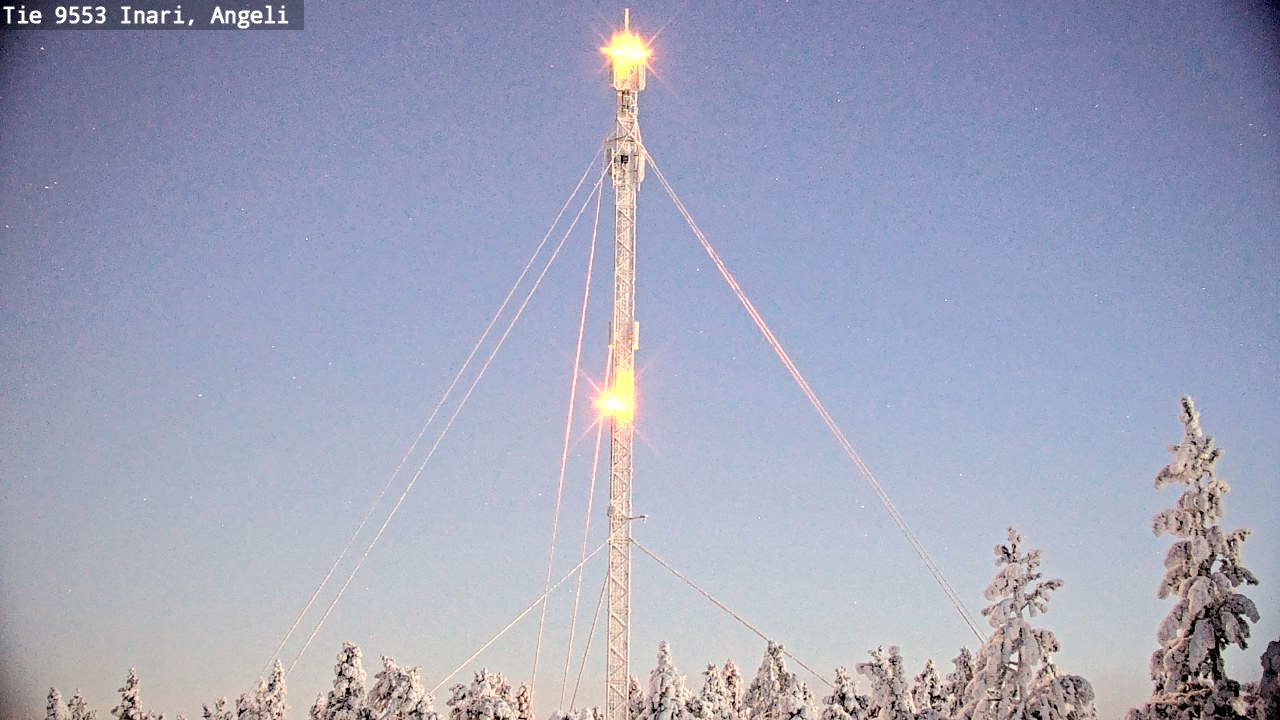 Kelikamerat Kuva Tie 9553 Inari, Angeli, Lintupuolivaara, Inari, Lappi