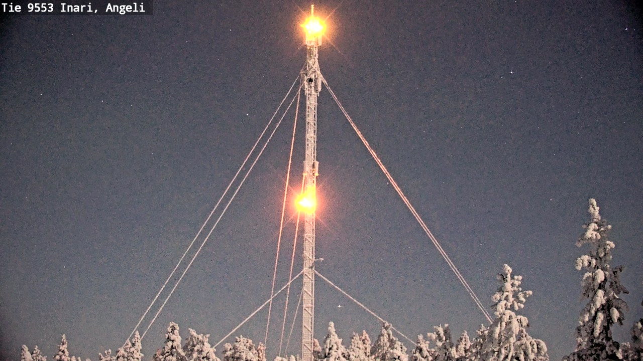 Kelikamerat Kuva Tie 9553 Inari, Angeli, Lintupuolivaara, Inari, Lappi