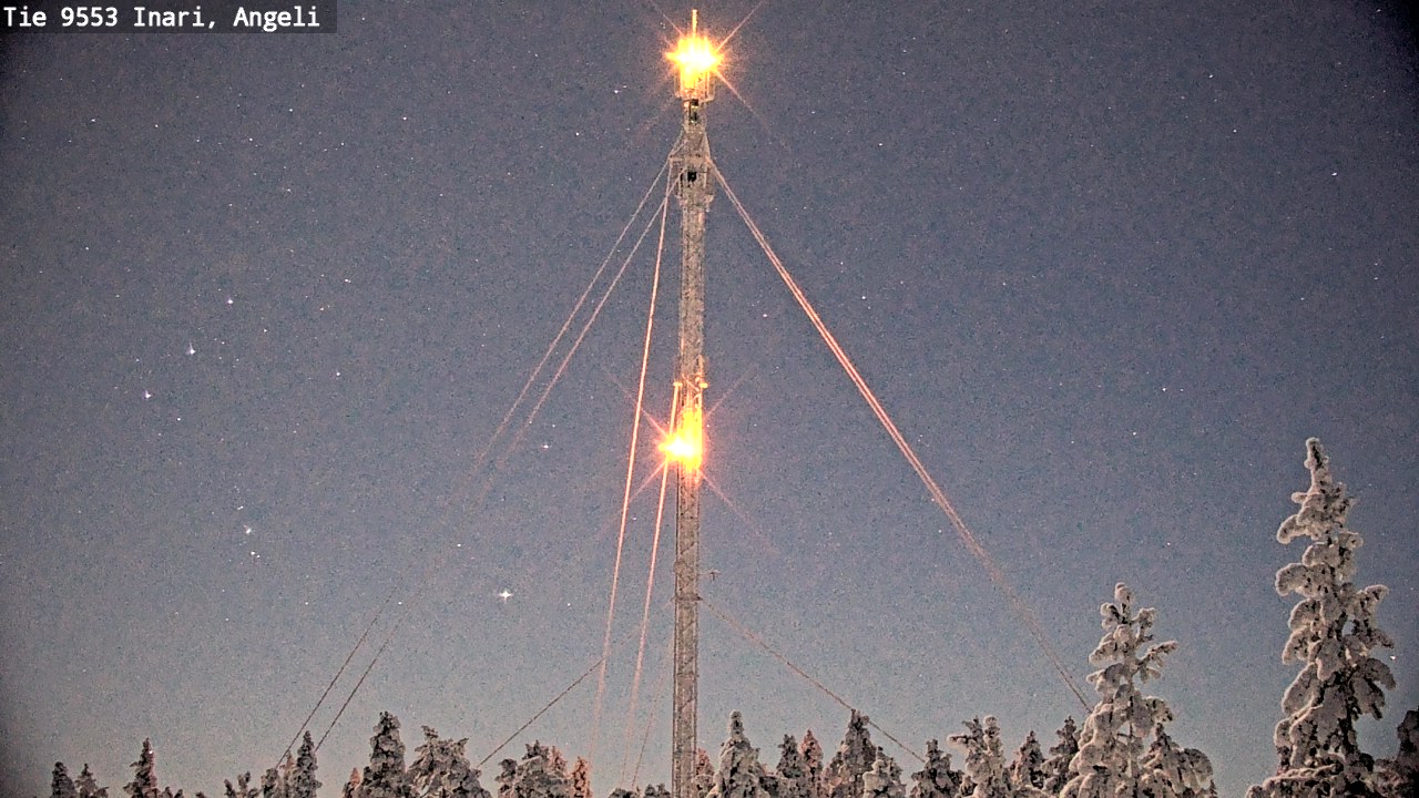 Kelikamerat Kuva Tie 9553 Inari, Angeli, Lintupuolivaara, Inari, Lappi