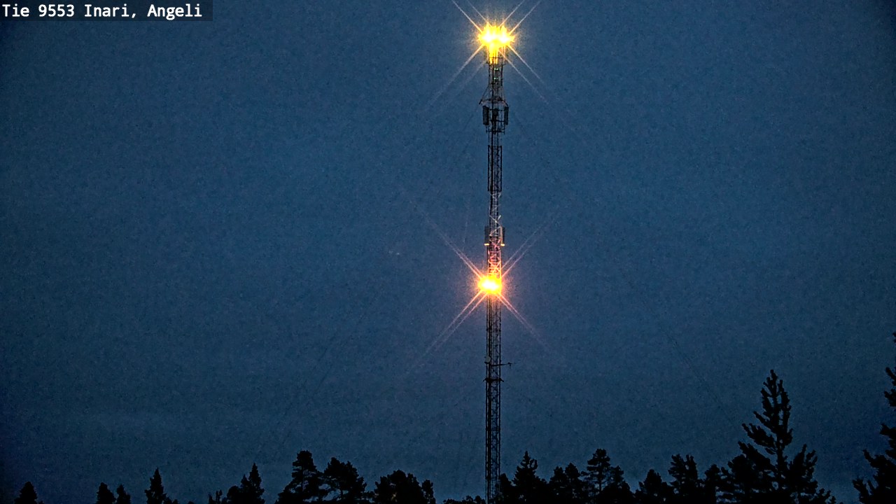 Kelikamerat Kuva Tie 9553 Inari, Angeli, Lintupuolivaara, Inari, Lappi