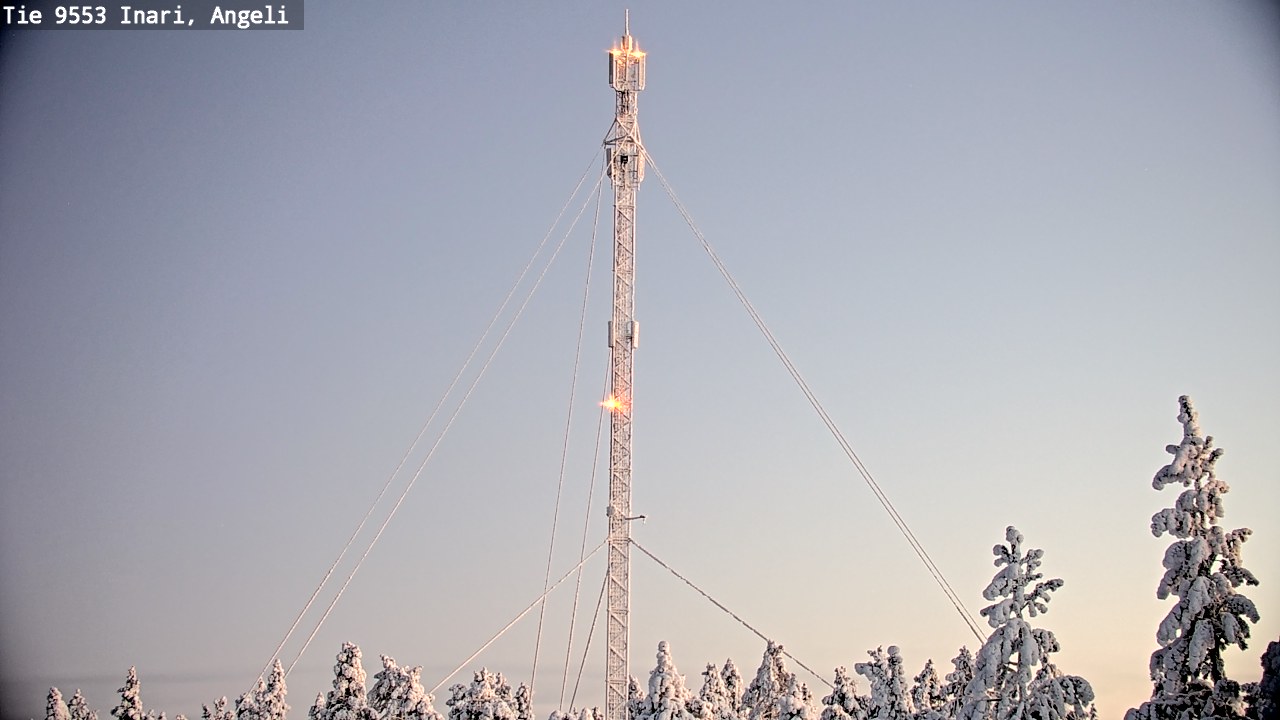 Kelikamerat Kuva Tie 9553 Inari, Angeli, Lintupuolivaara, Inari, Lappi