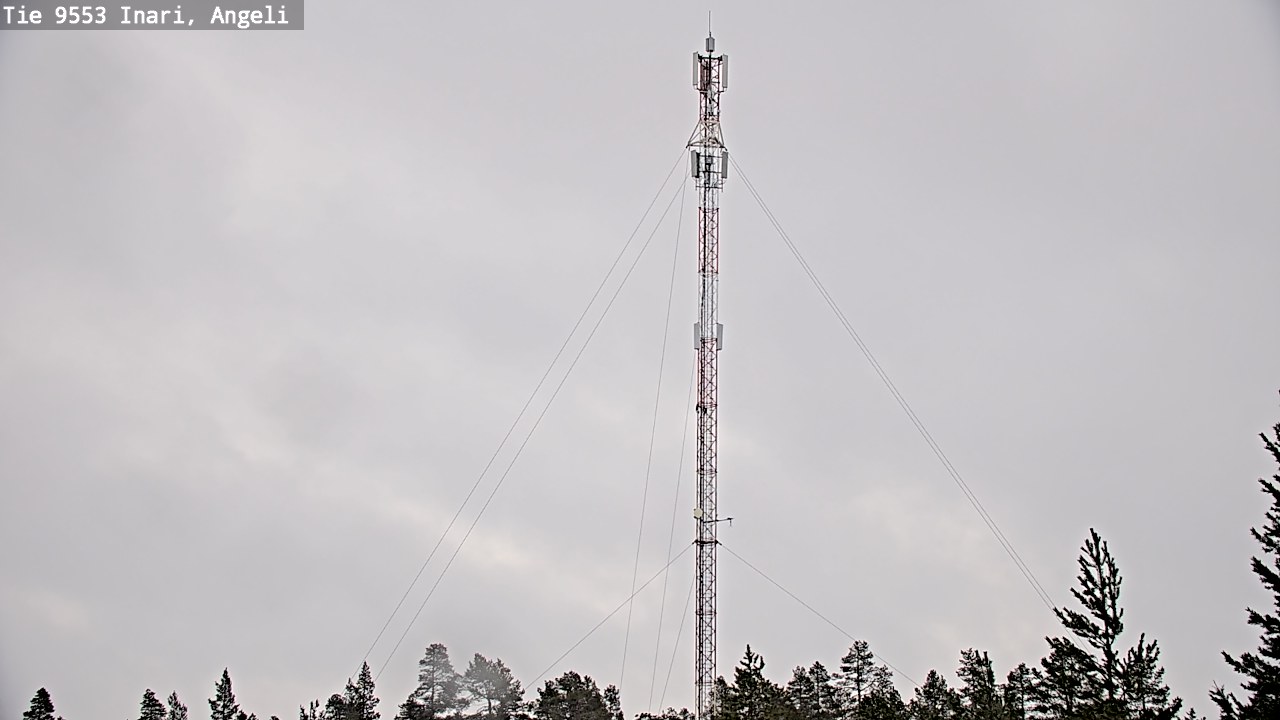 Kelikamerat Kuva Tie 9553 Inari, Angeli, Lintupuolivaara, Inari, Lappi