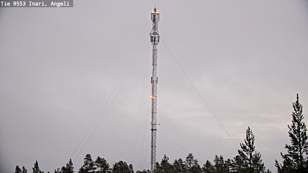 Kelikamerat Kuva Tie 9553 Inari, Angeli, Lintupuolivaara, Inari, Lappi