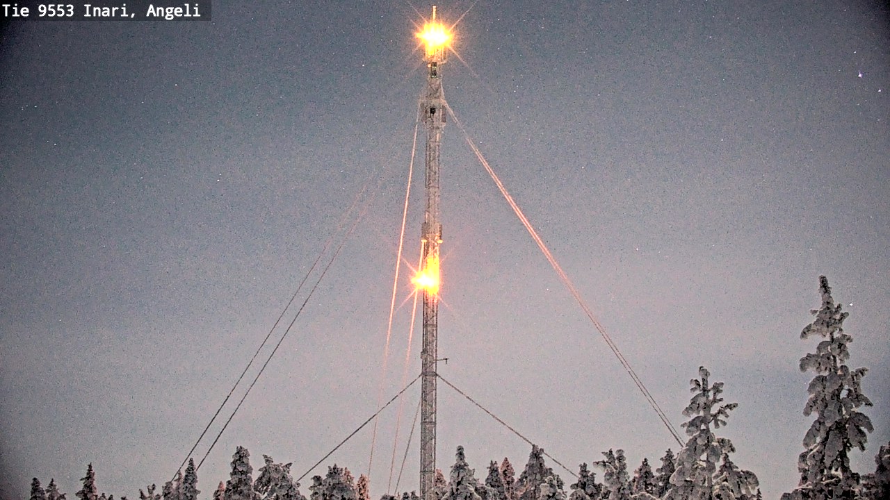 Kelikamerat Kuva Tie 9553 Inari, Angeli, Lintupuolivaara, Inari, Lappi