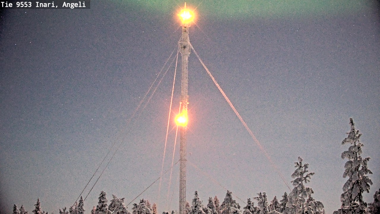 Kelikamerat Kuva Tie 9553 Inari, Angeli, Lintupuolivaara, Inari, Lappi