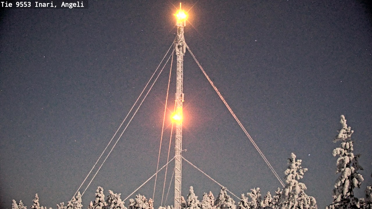 Kelikamerat Kuva Tie 9553 Inari, Angeli, Lintupuolivaara, Inari, Lappi