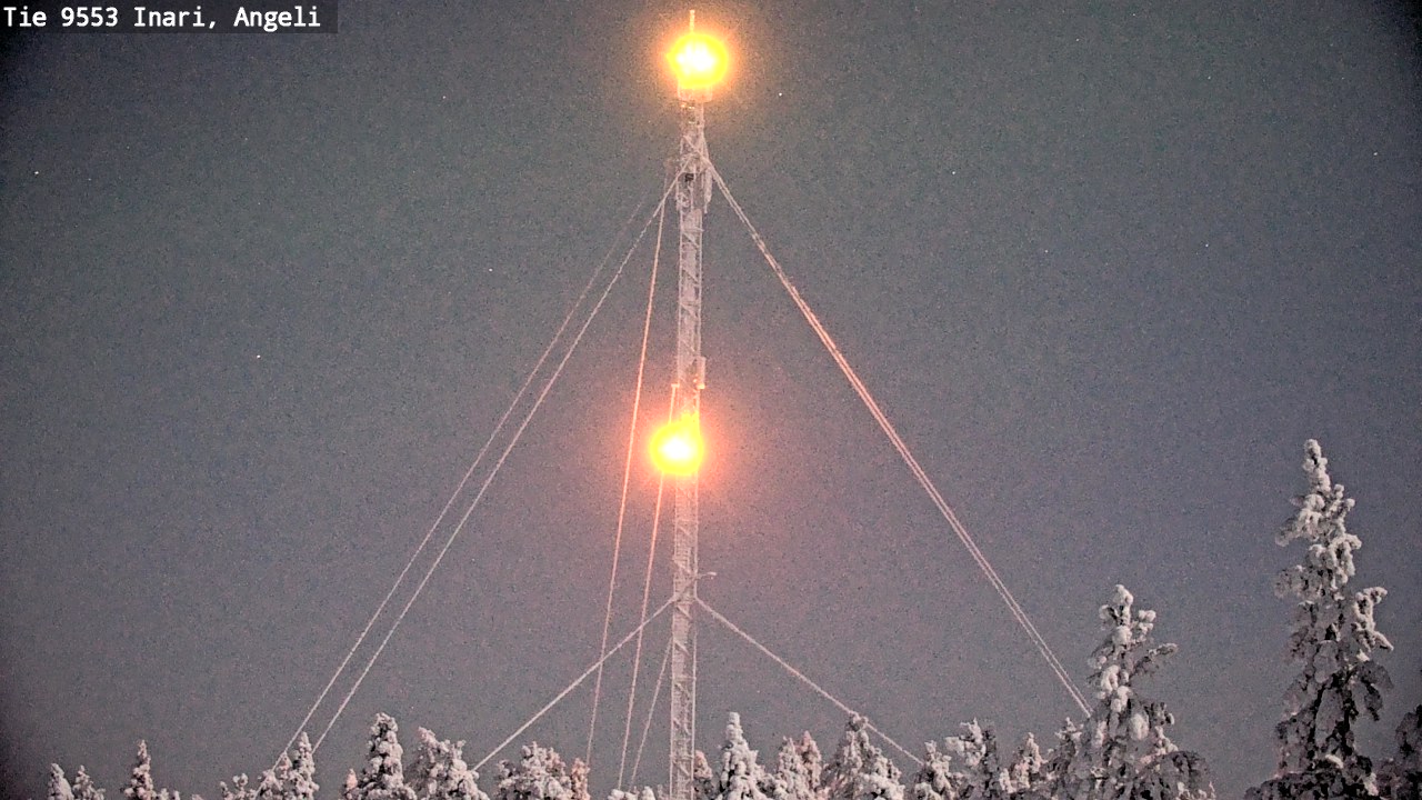 Kelikamerat Kuva Tie 9553 Inari, Angeli, Lintupuolivaara, Inari, Lappi