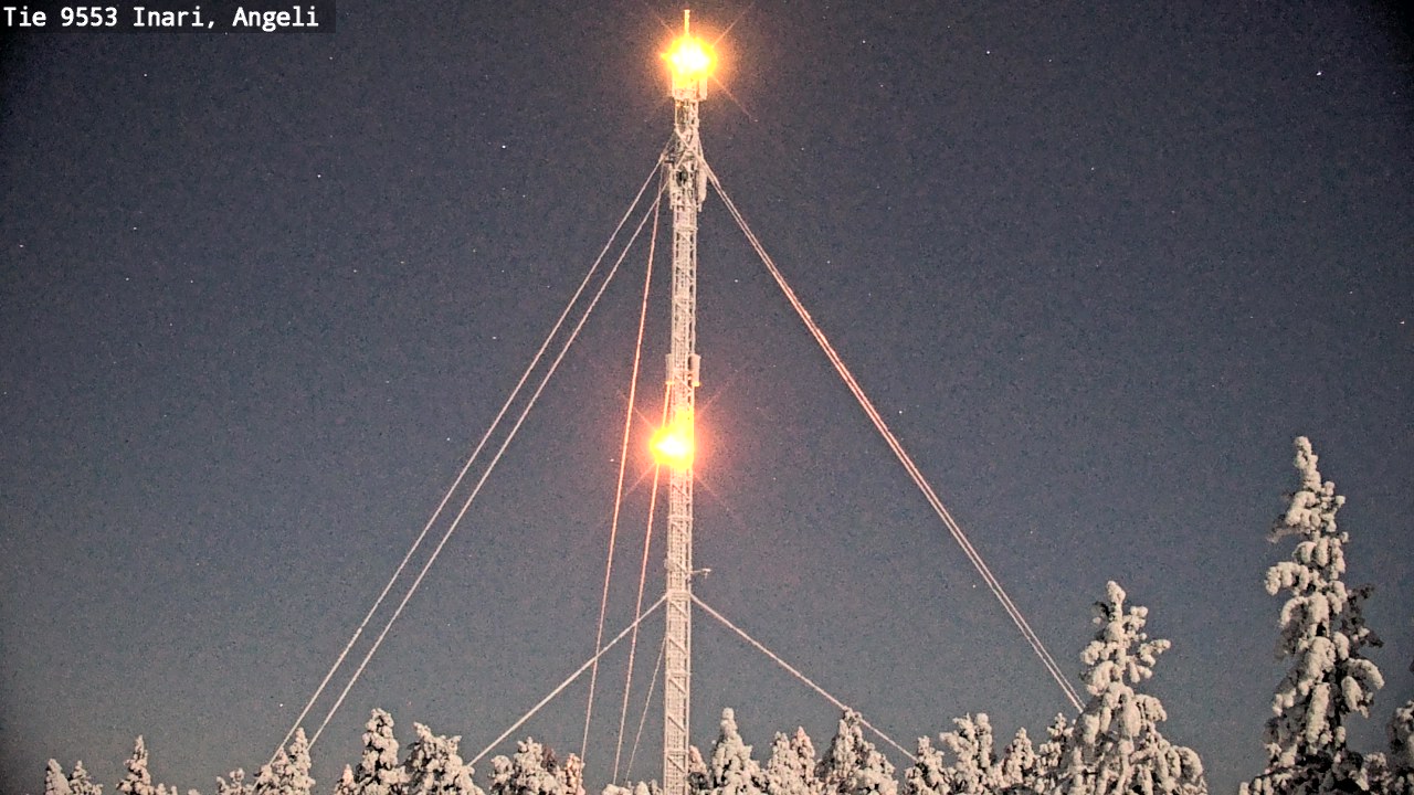 Kelikamerat Kuva Tie 9553 Inari, Angeli, Lintupuolivaara, Inari, Lappi