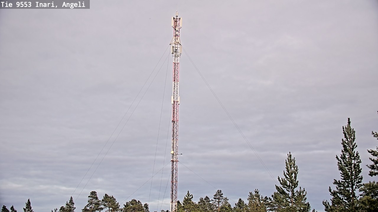 Kelikamerat Kuva Tie 9553 Inari, Angeli, Lintupuolivaara, Inari, Lappi