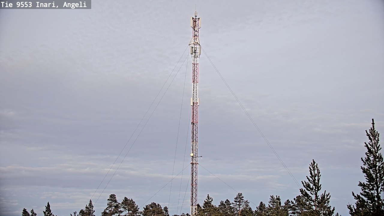 Weather Camera Image Road 9553 Inari, Angeli, Lintupuolivaara, Inari, Lappi