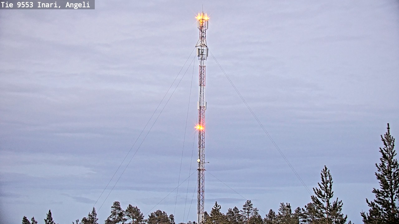 Kelikamerat Kuva Tie 9553 Inari, Angeli, Lintupuolivaara, Inari, Lappi