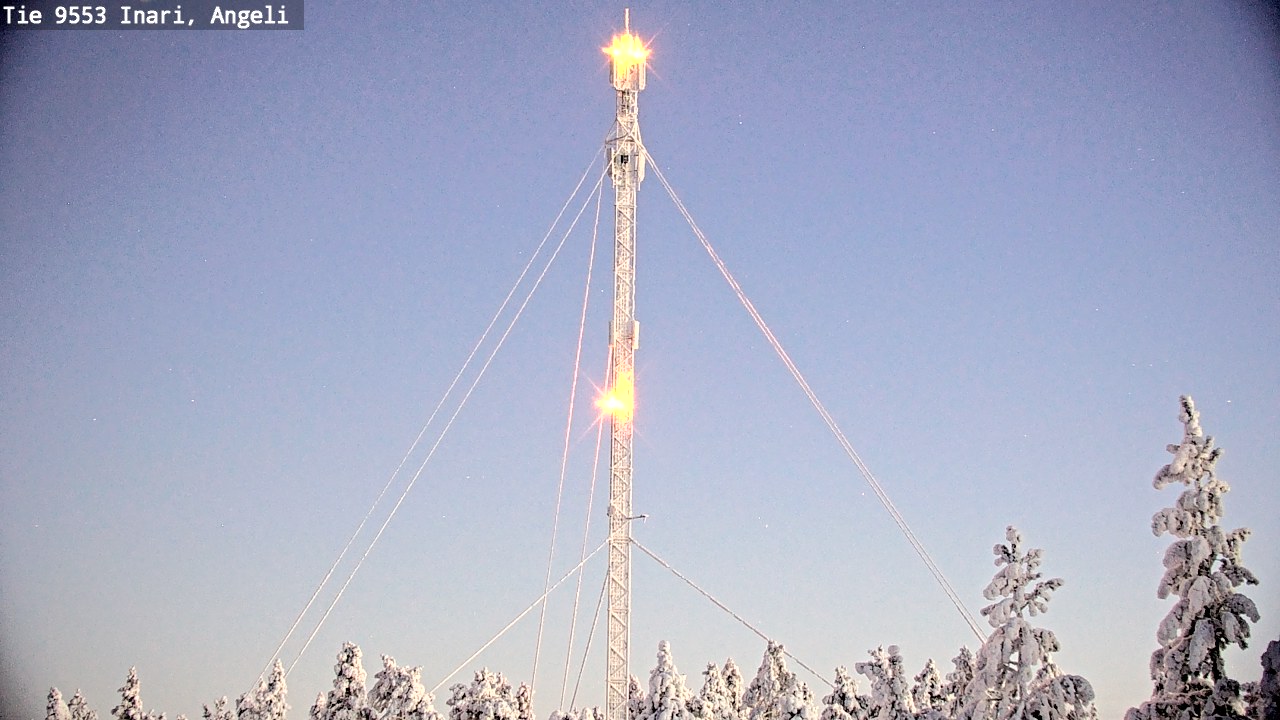 Kelikamerat Kuva Tie 9553 Inari, Angeli, Lintupuolivaara, Inari, Lappi