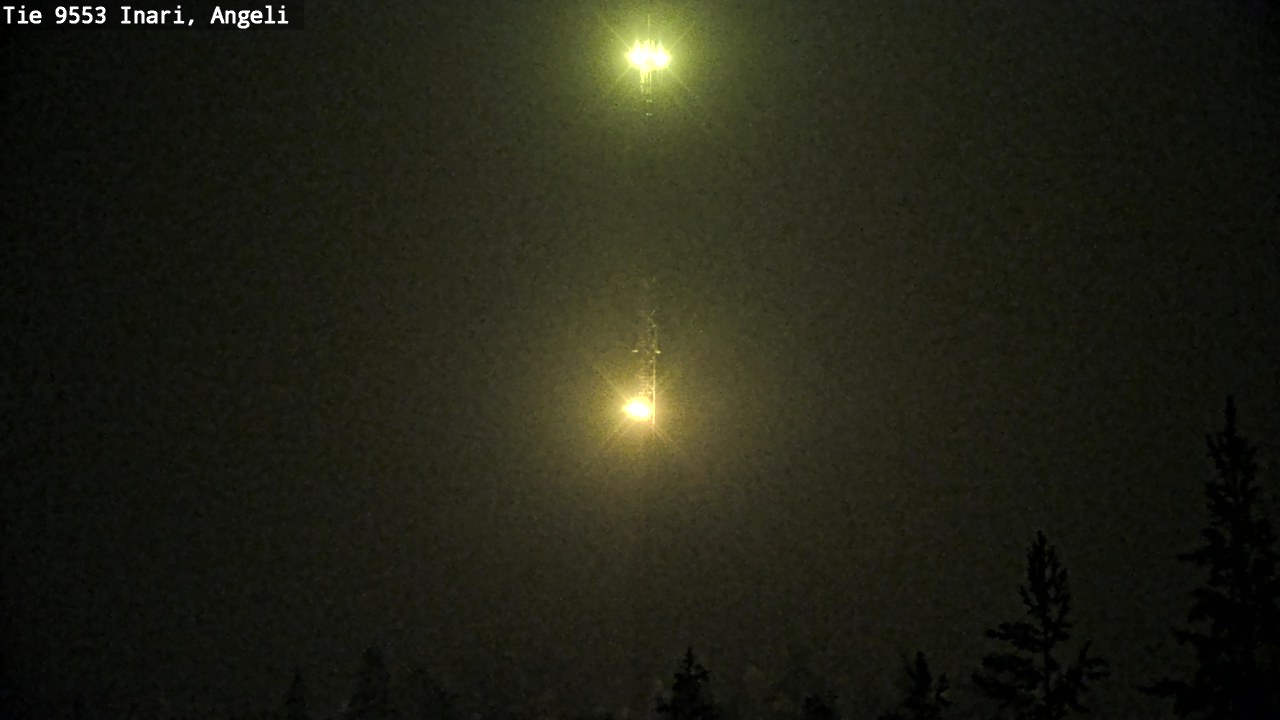 Weather Camera Image Väg 9553 Inari, Angeli, Lintupuolivaara, Inari, Lappi