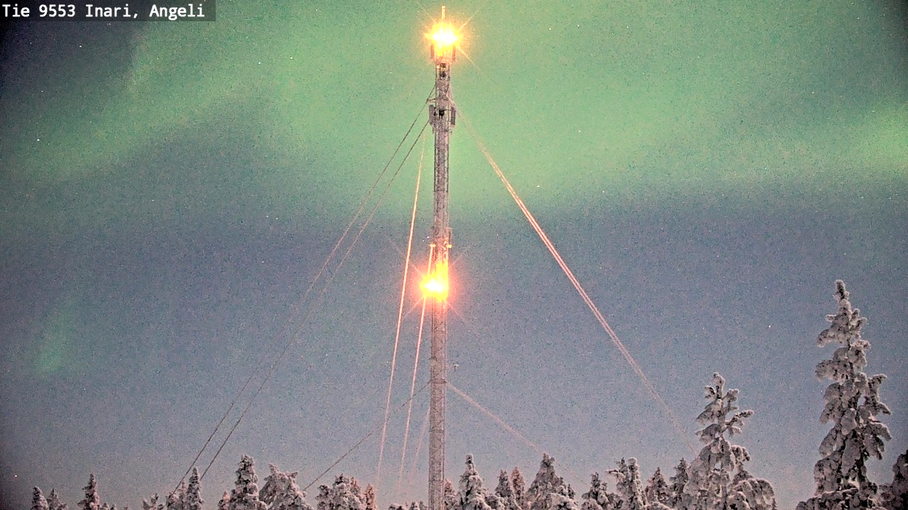 Kelikamerat Kuva Tie 9553 Inari, Angeli, Lintupuolivaara, Inari, Lappi