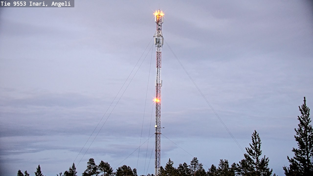 Kelikamerat Kuva Tie 9553 Inari, Angeli, Lintupuolivaara, Inari, Lappi