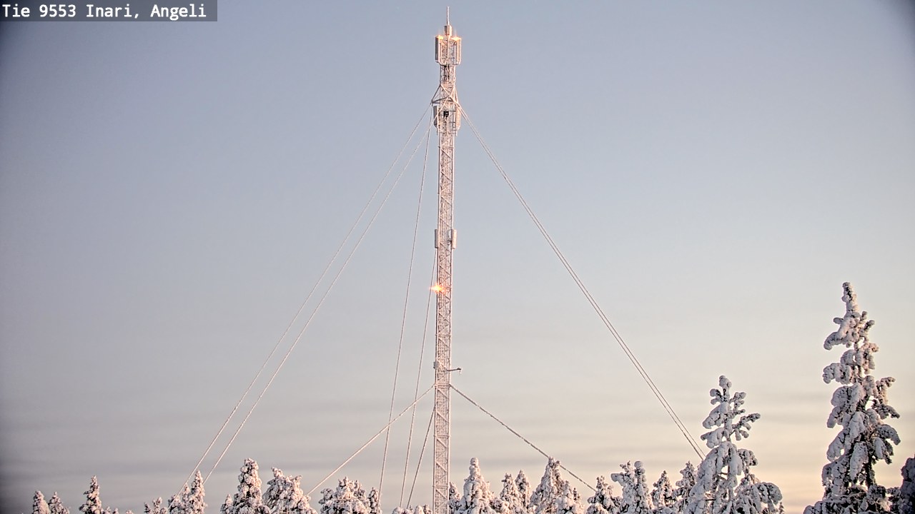 Kelikamerat Kuva Tie 9553 Inari, Angeli, Lintupuolivaara, Inari, Lappi