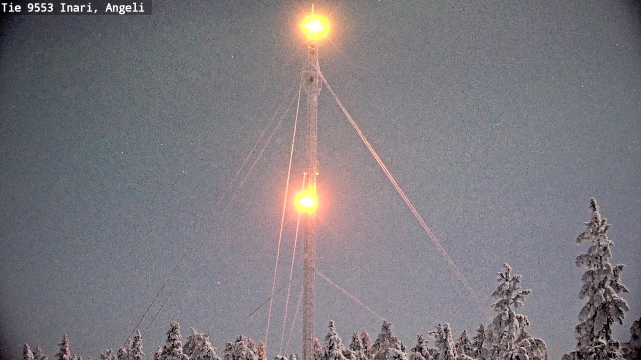 Kelikamerat Kuva Tie 9553 Inari, Angeli, Lintupuolivaara, Inari, Lappi