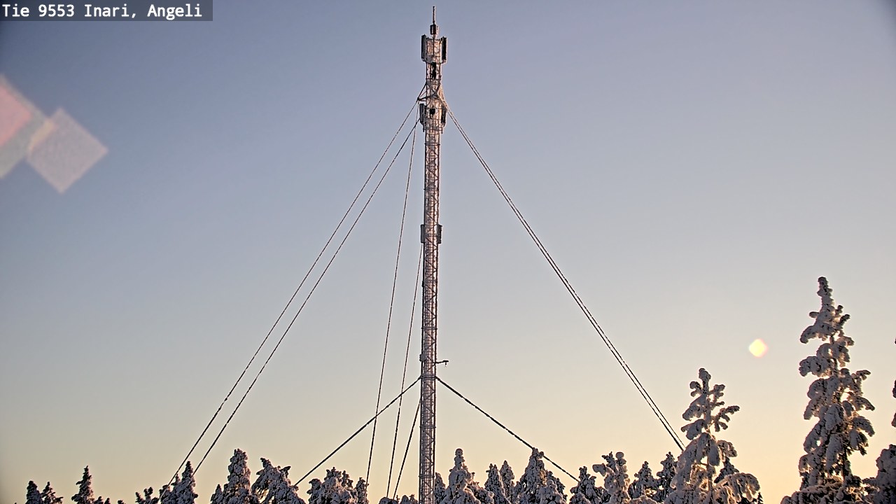 Kelikamerat Kuva Tie 9553 Inari, Angeli, Lintupuolivaara, Inari, Lappi