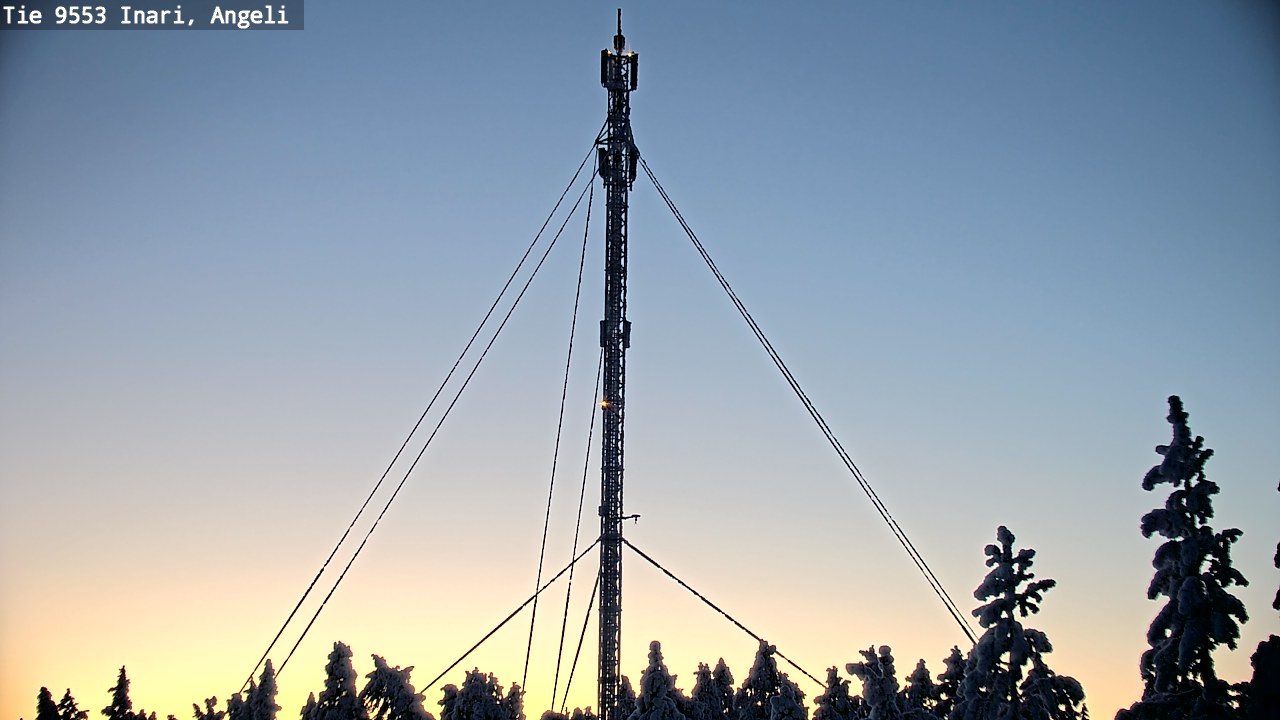 Kelikamerat Kuva Tie 9553 Inari, Angeli, Lintupuolivaara, Inari, Lappi