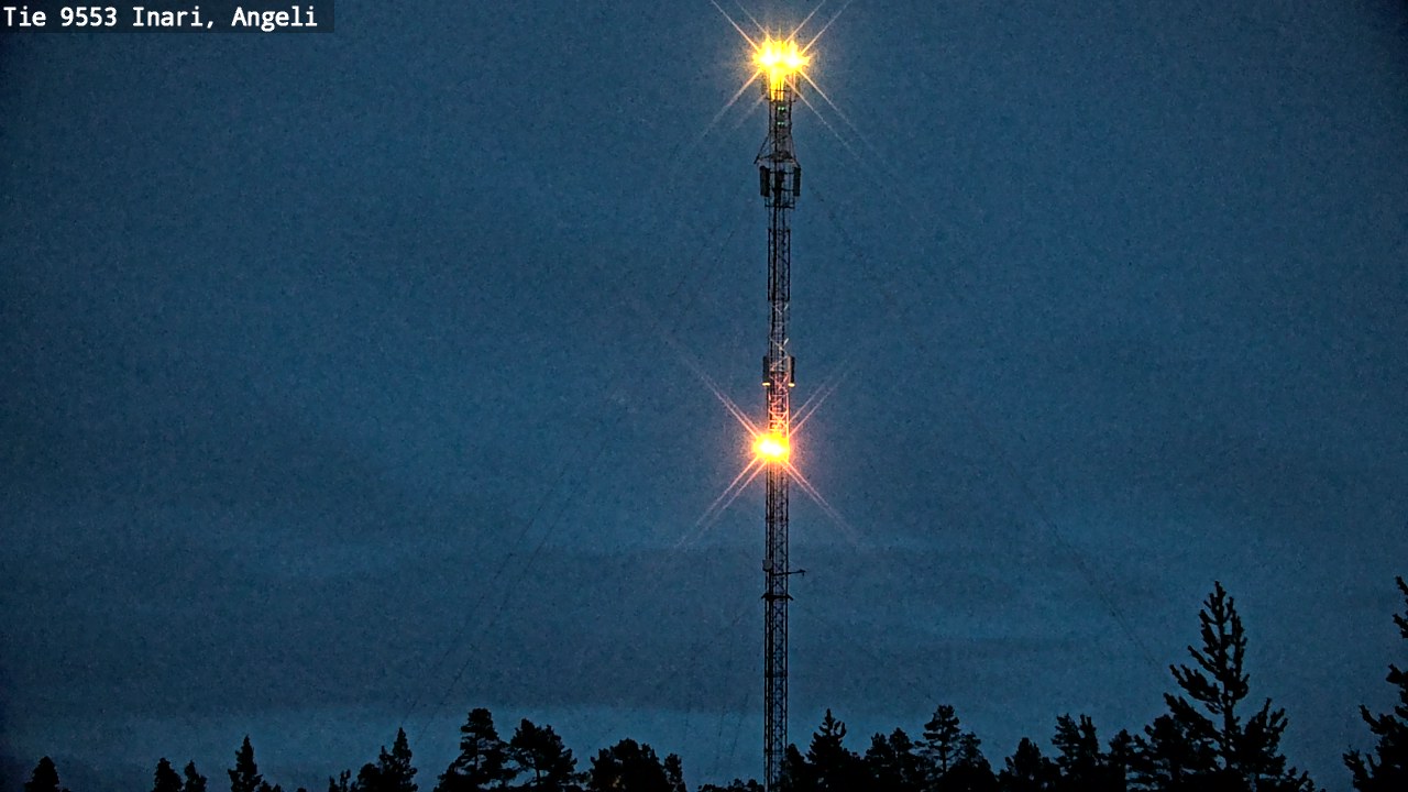 Kelikamerat Kuva Tie 9553 Inari, Angeli, Lintupuolivaara, Inari, Lappi