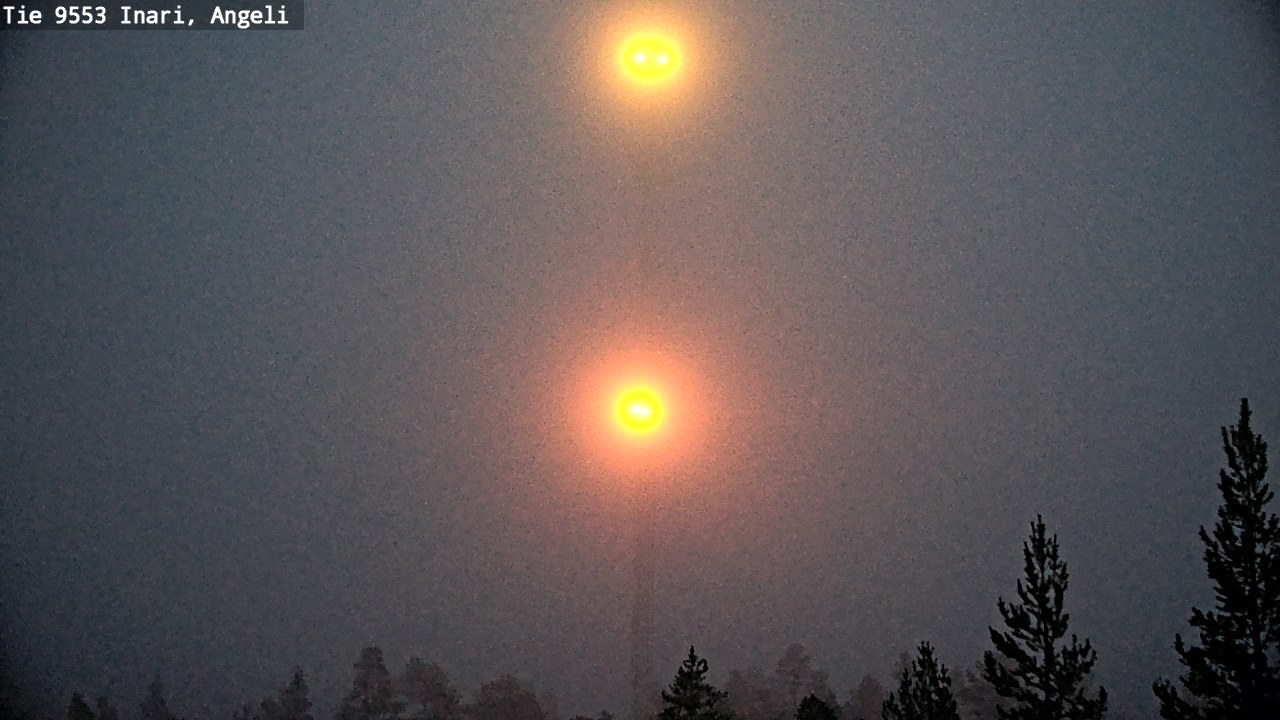 Kelikamerat Kuva Tie 9553 Inari, Angeli, Lintupuolivaara, Inari, Lappi