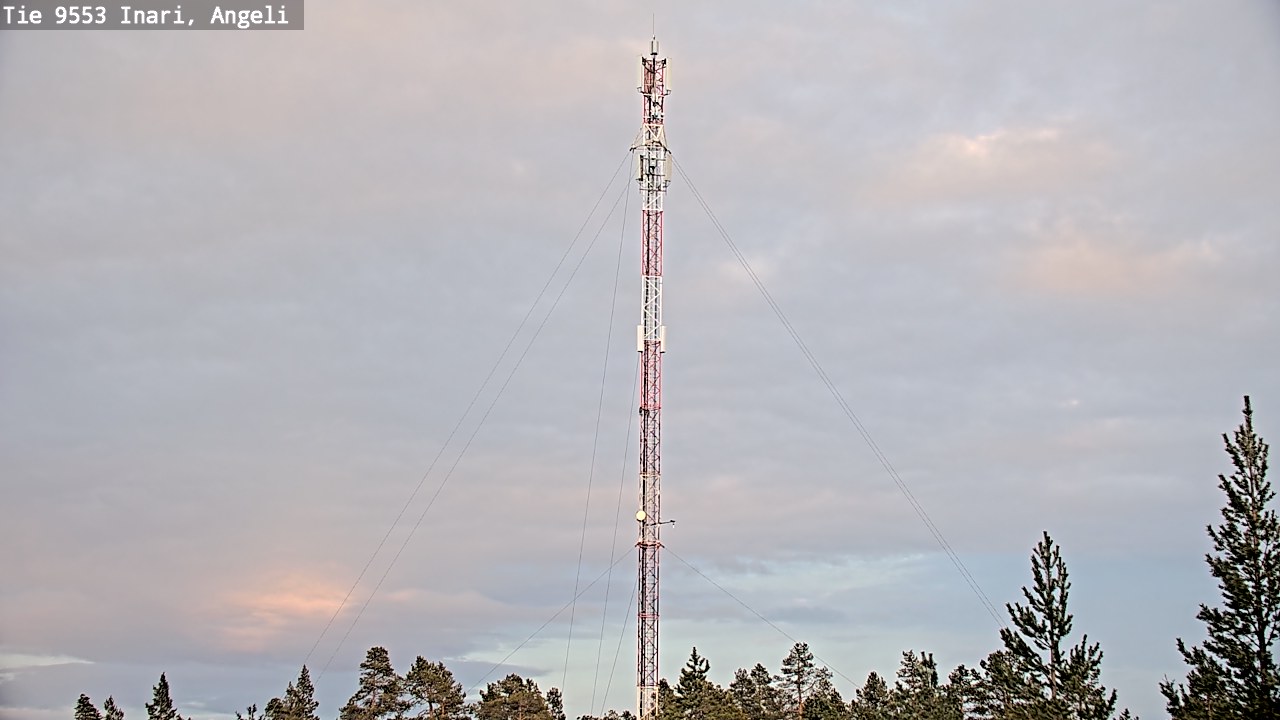 Weather Camera Image Road 9553 Inari, Angeli, Lintupuolivaara, Inari, Lappi