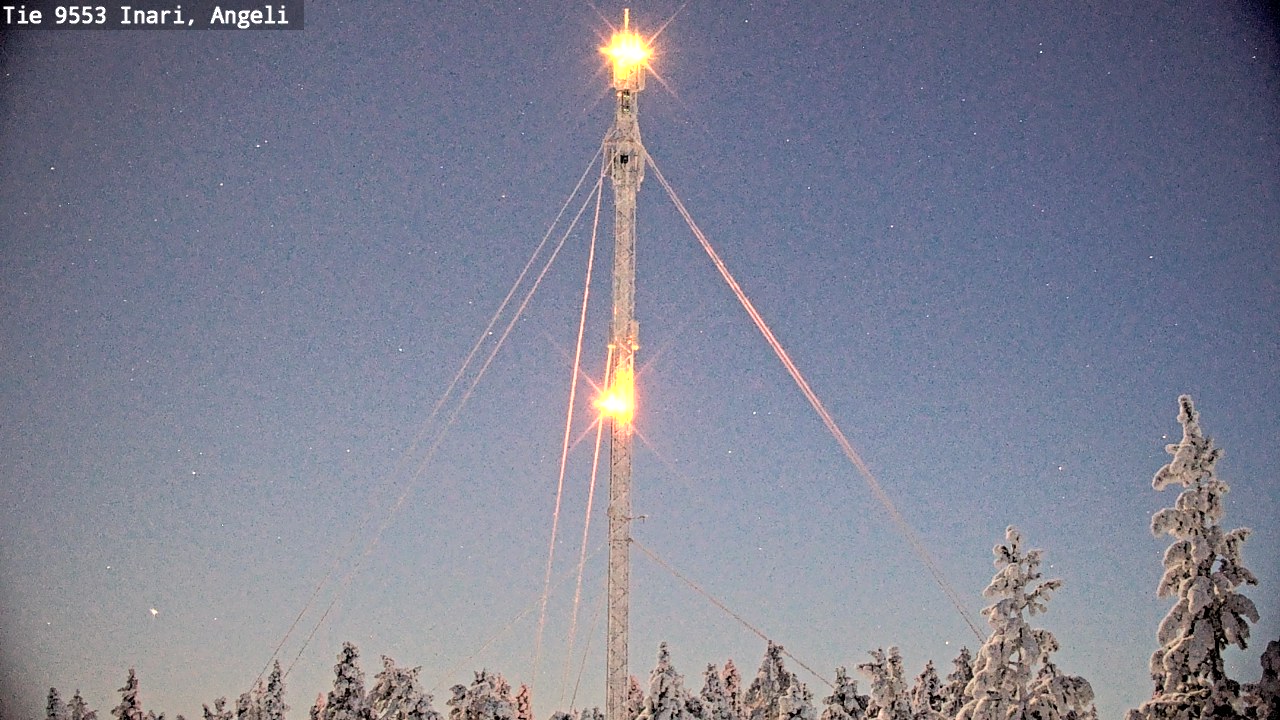 Kelikamerat Kuva Tie 9553 Inari, Angeli, Lintupuolivaara, Inari, Lappi