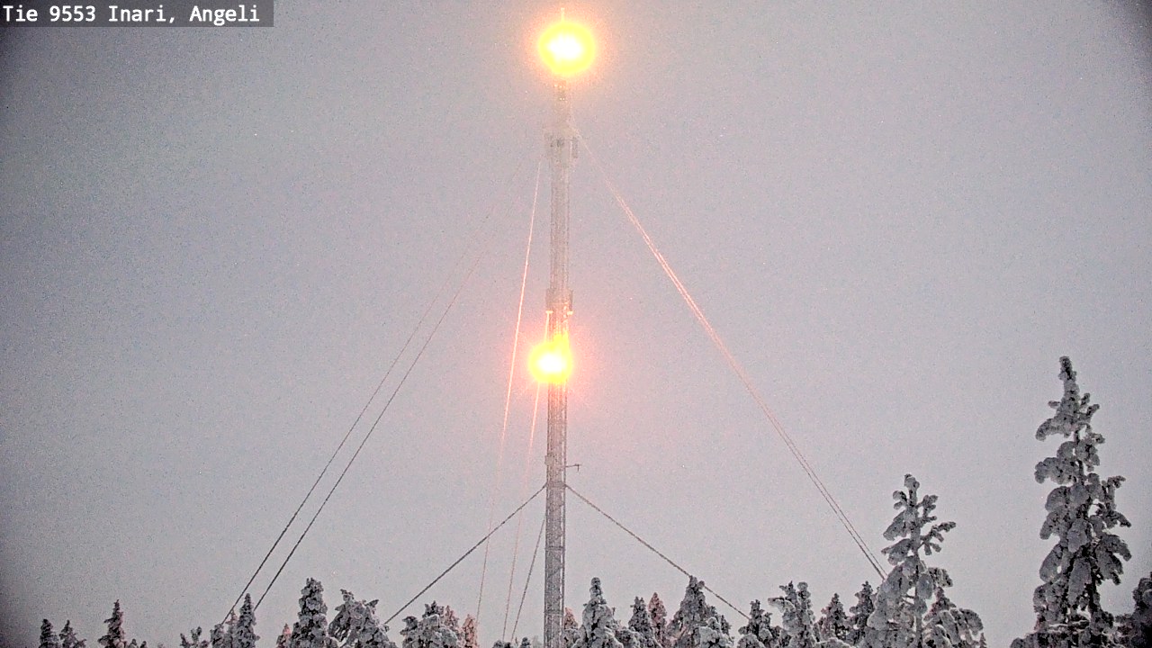 Kelikamerat Kuva Tie 9553 Inari, Angeli, Lintupuolivaara, Inari, Lappi