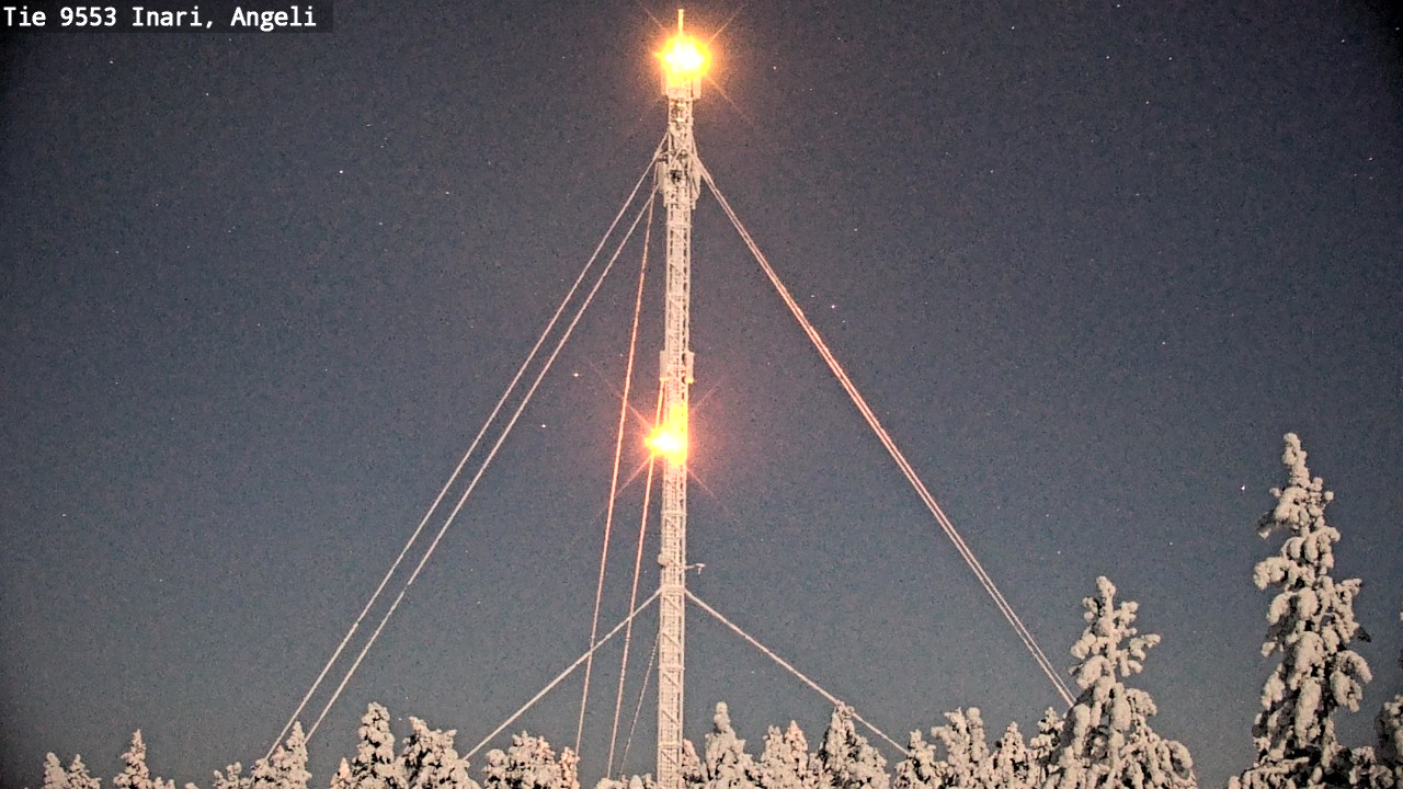 Kelikamerat Kuva Tie 9553 Inari, Angeli, Lintupuolivaara, Inari, Lappi