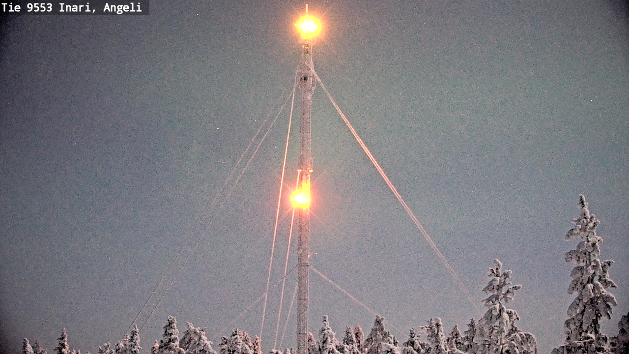 Kelikamerat Kuva Tie 9553 Inari, Angeli, Lintupuolivaara, Inari, Lappi