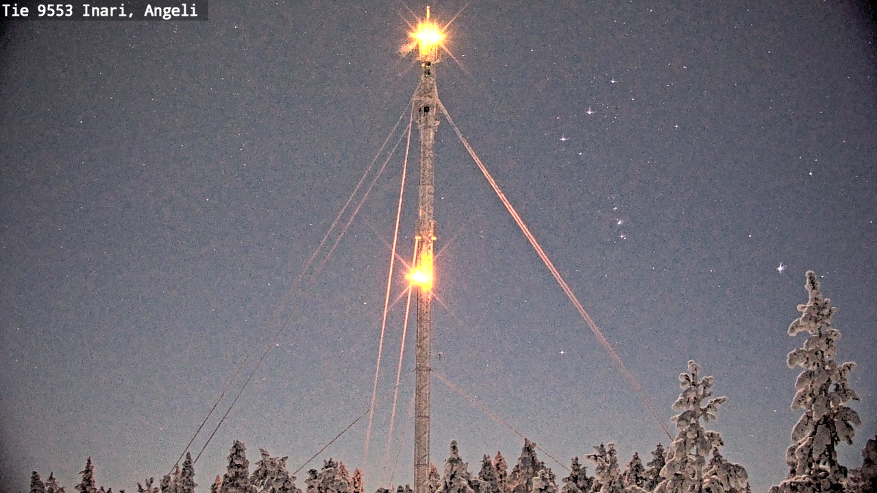 Kelikamerat Kuva Tie 9553 Inari, Angeli, Lintupuolivaara, Inari, Lappi