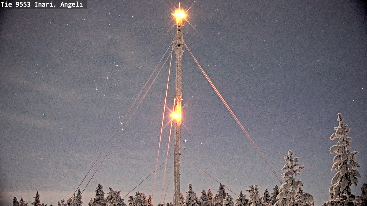 Kelikamerat Kuva Tie 9553 Inari, Angeli, Lintupuolivaara, Inari, Lappi