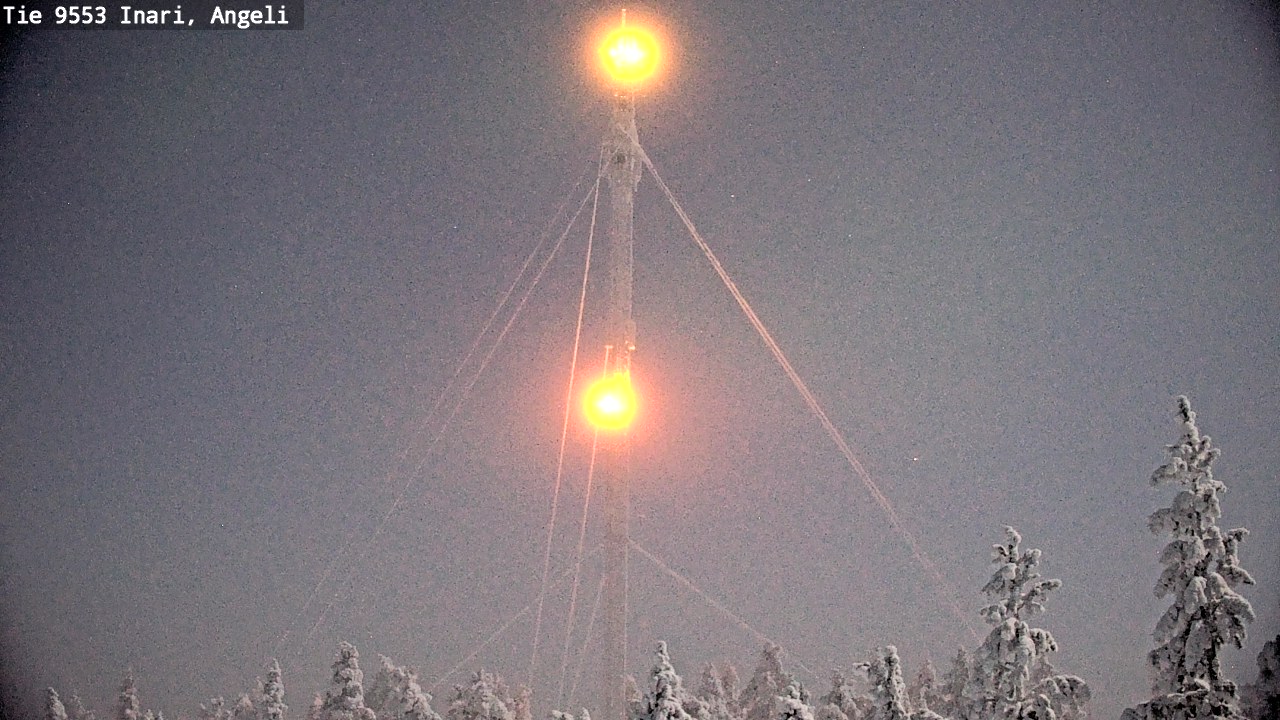 Kelikamerat Kuva Tie 9553 Inari, Angeli, Lintupuolivaara, Inari, Lappi