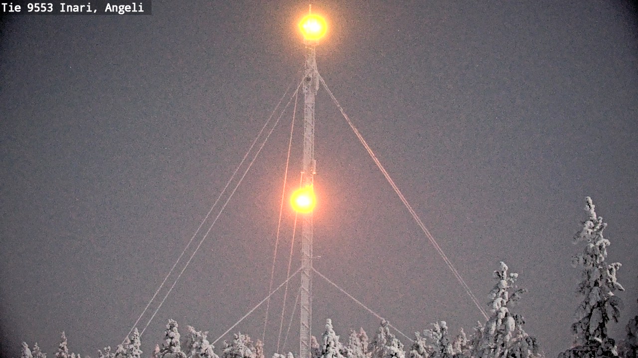 Kelikamerat Kuva Tie 9553 Inari, Angeli, Lintupuolivaara, Inari, Lappi