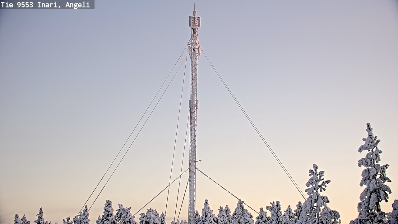 Kelikamerat Kuva Tie 9553 Inari, Angeli, Lintupuolivaara, Inari, Lappi