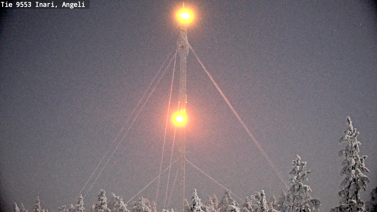 Kelikamerat Kuva Tie 9553 Inari, Angeli, Lintupuolivaara, Inari, Lappi